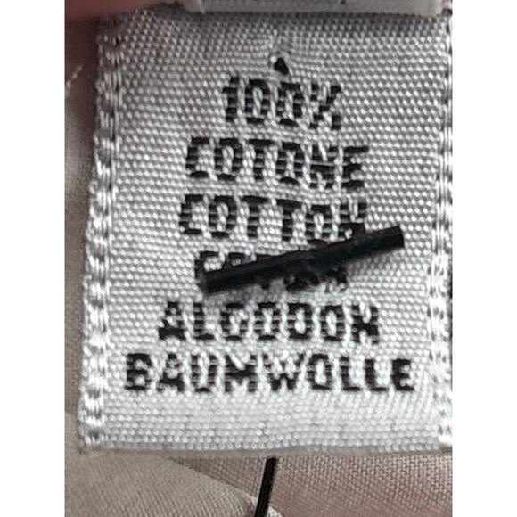 B53 La DoubleJ Off Shoulder Floral Cropped Top Blouse Womens Large Boho Resort - Picture 5 of 7